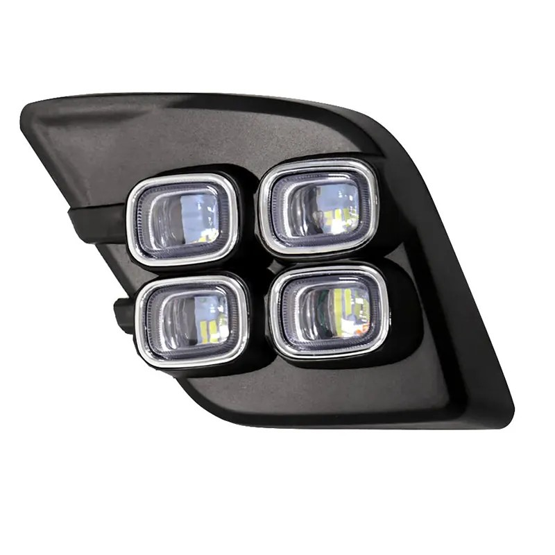 Kit Neblineros Led Toyota Hilux Revo 2015 2023 Doble Color