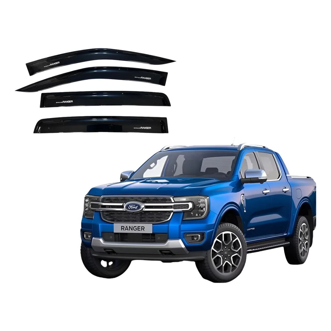 Aletas bota agua Ford Ranger T9 2022-2026 - LEAL Equipamiento 4x4