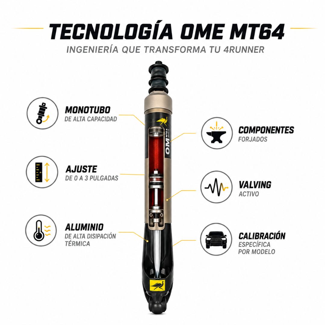 Kit Suspensión OME MT64 Toyota 4Runner 2025+