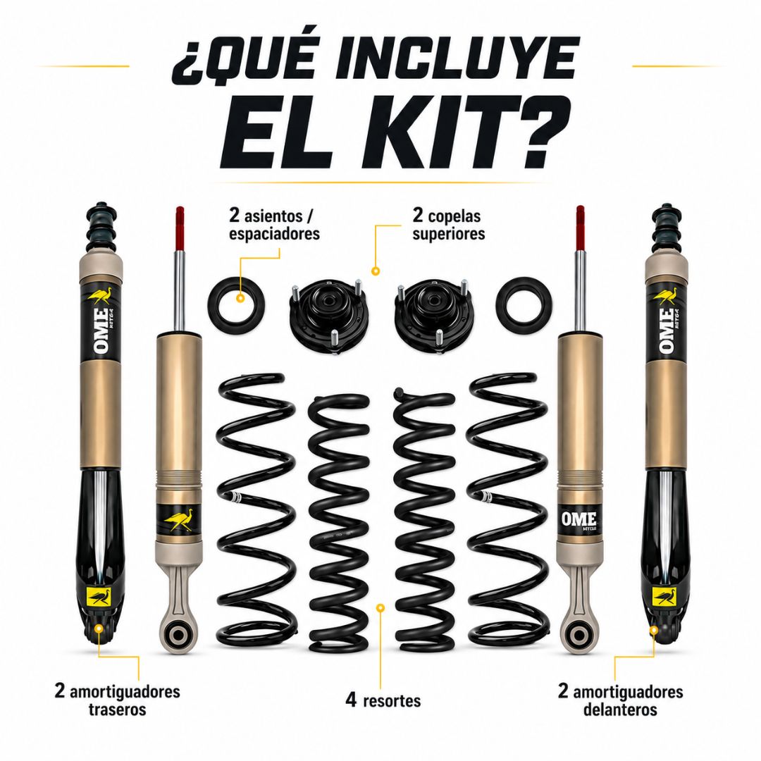 Kit Suspensión OME MT64 Toyota 4Runner 2025+